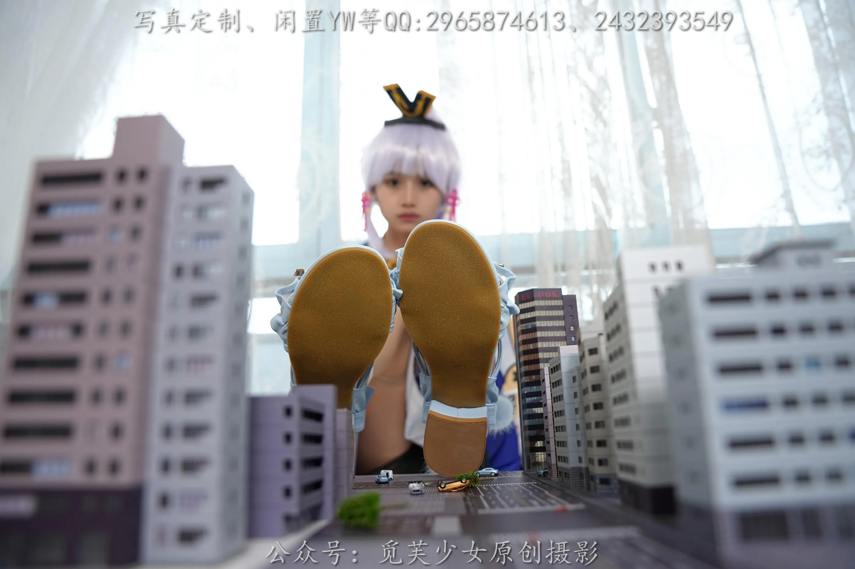 觅芙少女 NO.108 花花-梦境误入小人国，化身巨人少女-PIC [144P]插图3